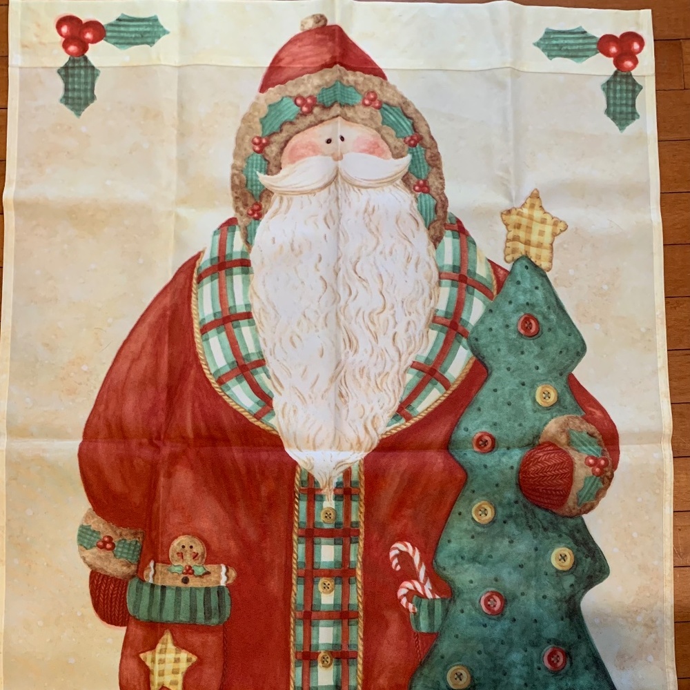 Decorative Santa flag